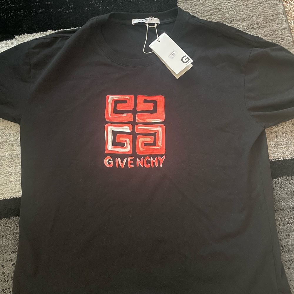 Men's Givenchy black shirt brand new tags attached XL